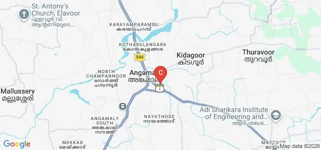 Little Flower College of Nursing, Ernakulam Map
