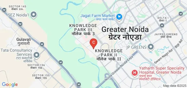 Amity School of Economics, Noida Map