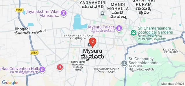 Sri Chayadevi College of Education, Mysuru Map