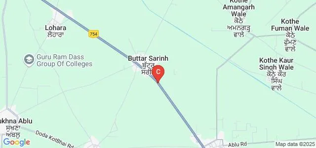 Baba Farid College of Engineering and Technology, Bathinda Map