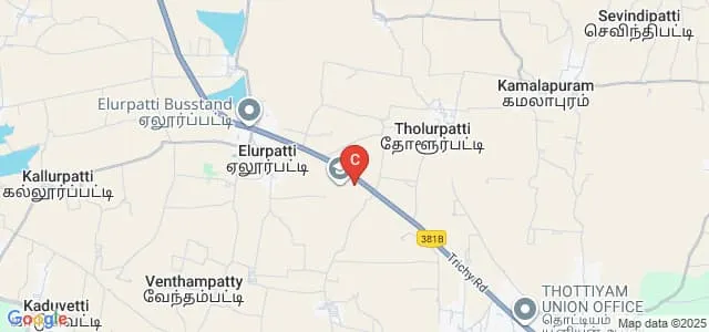 Kongunadu Polytechnic College, Thottiyam Map