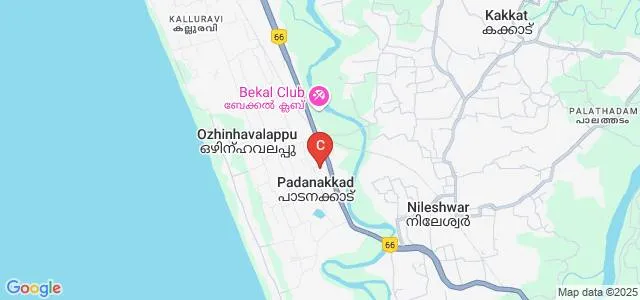CK Nair Arts and Management College, Kasaragod Map