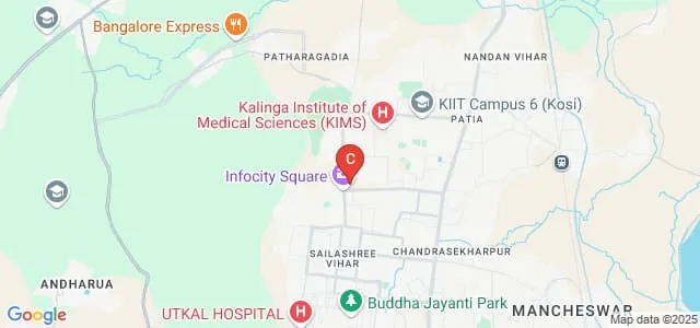 Central Tool Room and Training Centre, Bhubaneswar Map