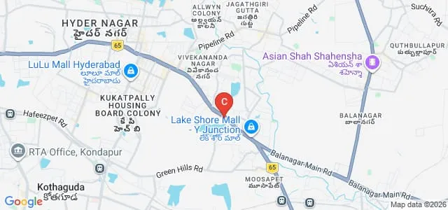 Government Degree College, Kukatpally Map