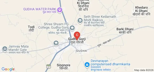 Shri Shraddhanath Naturopathy and Yoga Medical College, Jhunjhunu Map