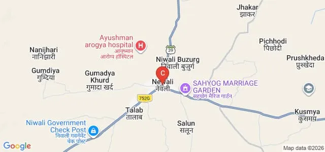 Sendhwa Sharirik Shiksha Sansthan, Barwani Map