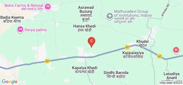 Apex Institute of Management and Research, Indore Map