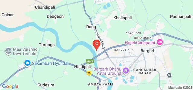 Bargarh Law College, Bargarh Map