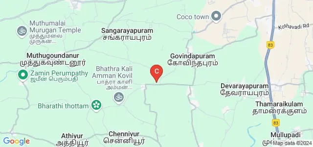 ASL Pauls College of Engineering and Technology, Coimbatore Map