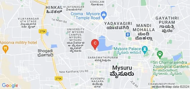 University of Mysore Online Map