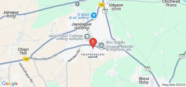 Anil Alias Pintu Magdum Memorial Pharmacy College, Kolhapur Map