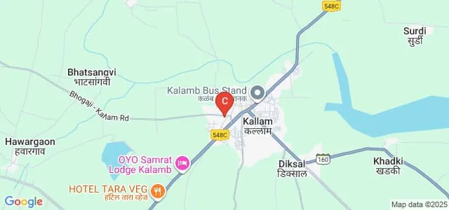 Shikshan Maharshi Dnyandeo Mohekar Mahavidyalaya, Kalamb Map