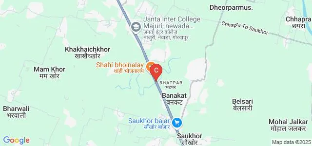 Shanti Sashktikaran Mahavidyalya, Gorakhpur Map