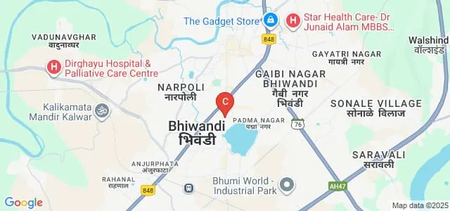 BNN College, Bhiwandi Map