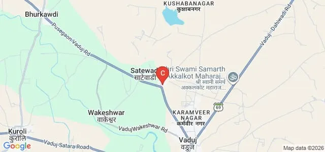 Chhatrapati Shivaji Polytechnic, Vaduj Map