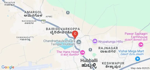 KH Patil College of Commerce, Hubli Map