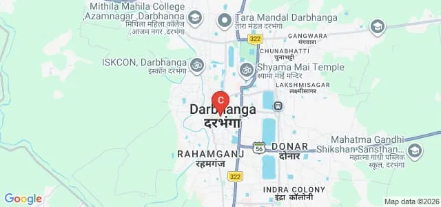 CM Science College, Darbhanga Map