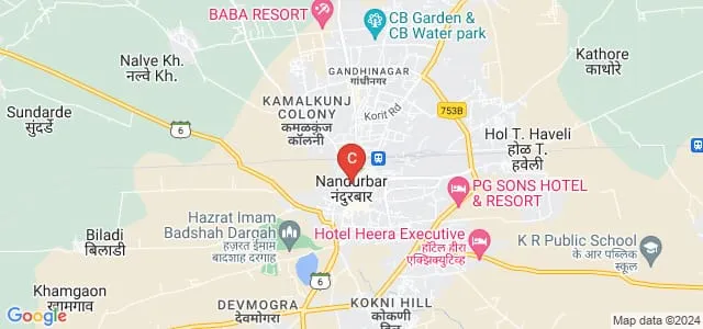MKD Institute of Technology, Nandurbar Map
