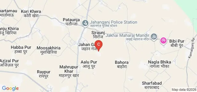 Sri Puttulal Memorial Mahavidyalaya, Farrukhabad Map