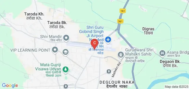 Mahatma Gandhi Missions College of Computer Science and Information Technology, Nanded Map