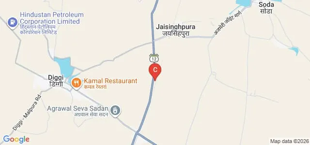 Eminent TT Girls College, Tonk Map