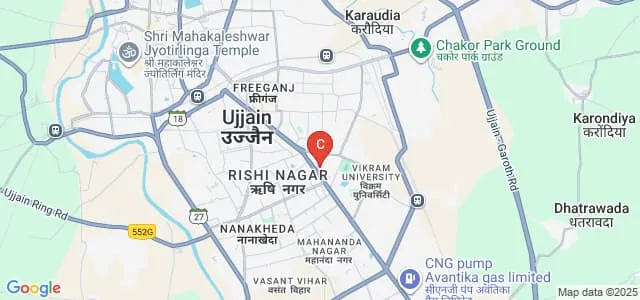 Sandipani Law College, Ujjain Map
