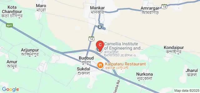 Camellia Institute of Engineering and Technology, Burdwan Map