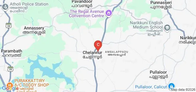 Sree Narayana College of Teacher Education, Kozhikode Map