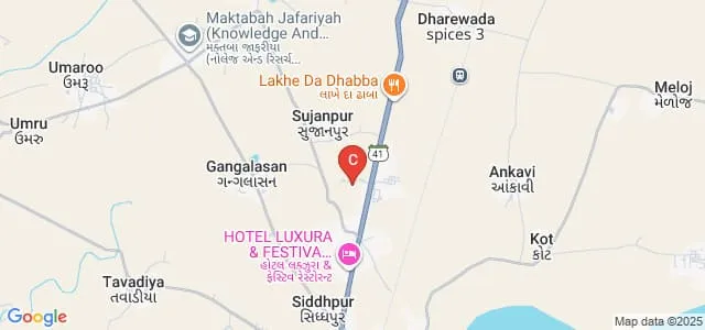 Gokul Integrated Law College, Siddhpur Map