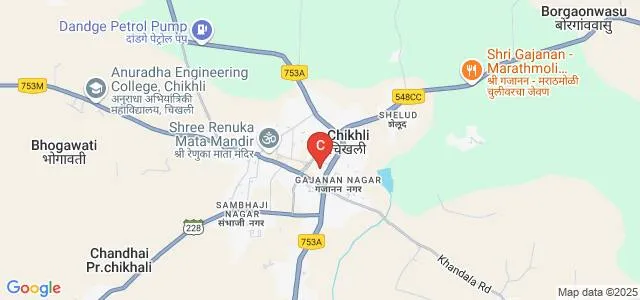 Anuradha Engineering College, Buldana Map
