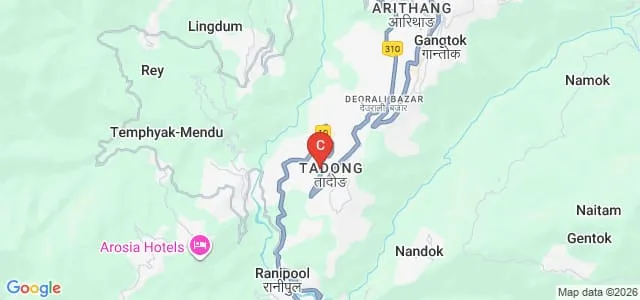 Vinayaka Missions Sikkim College of Nursing, Gangtok Map
