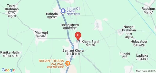 Shri Ram College of Engineering and Management, Palwal Map