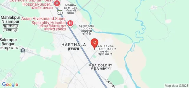 Faculty of Pharmacy, Moradabad Educational Trust, Moradabad Map