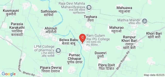 Ramgulam Rai PG College, Deoria Map