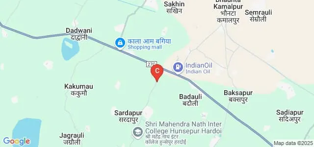 Maa Bhagwati Mahavidyalaya, Chhibramau Map
