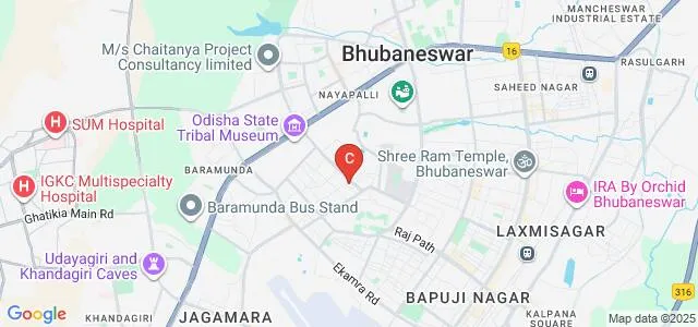 DAV School of Business Management, Bhubaneswar Map