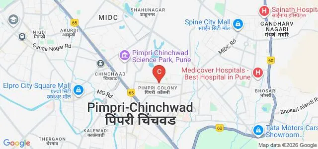 Dr DY Patil Vidya Pratishthan Societys Dr DY Patil Law College, Pune Map