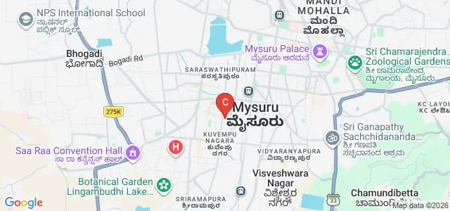 Sree Cauvery Educational Institutions, Kuvempunagar Map