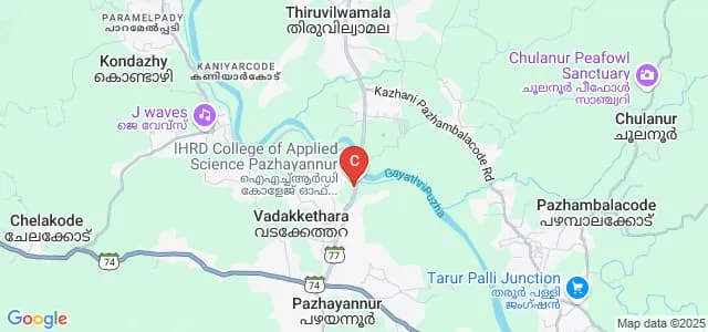 College of Applied Science, Chelakkara Map