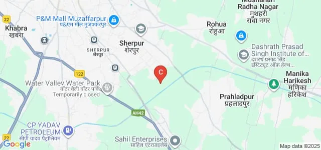 Raghunath Pandey Memorial Law College, Muzaffarpur Map