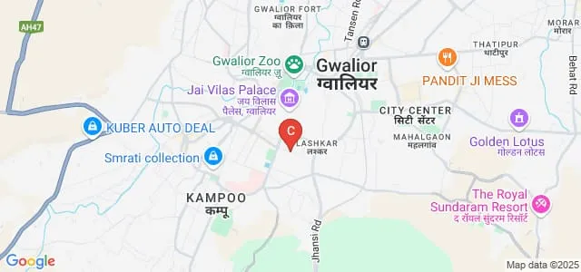 KS Paramedical College, Gwalior Map