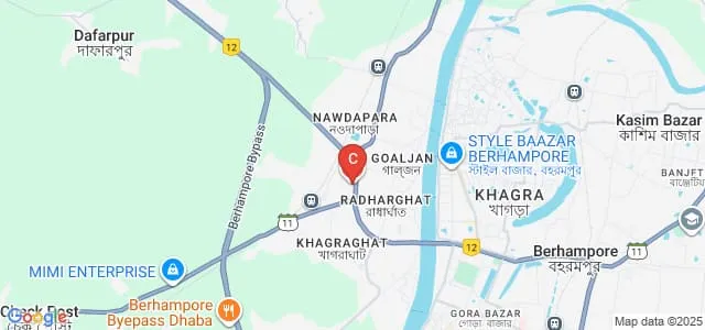 GitaRam Institute of Management, Berhampore Map
