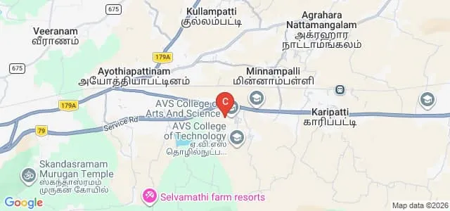 AVS College of Education, Ramalingapuram Map