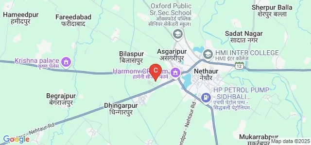 MKD Girls Degree College, Nehtaur Map