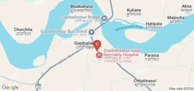 Subarnarekha Mahavidyalaya, Paschim Medinipur Map