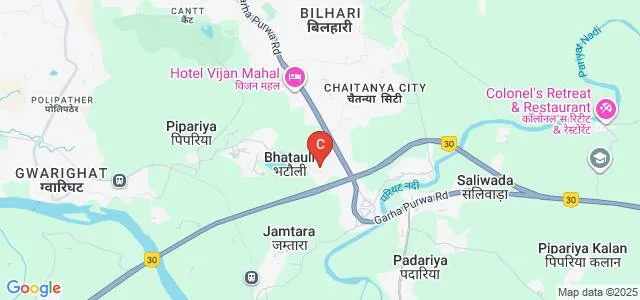 Xavier Institute of Development Action and Studies, Jabalpur Map