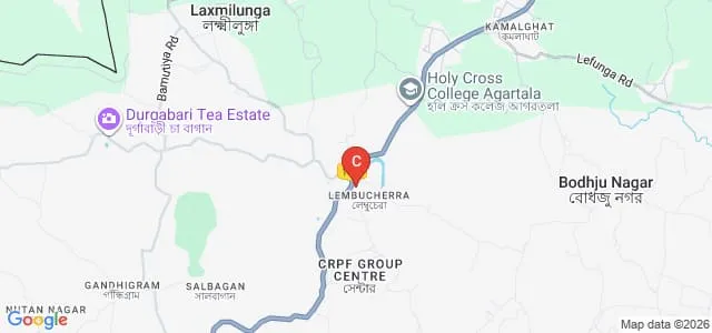 College of Fisheries, Agartala Map