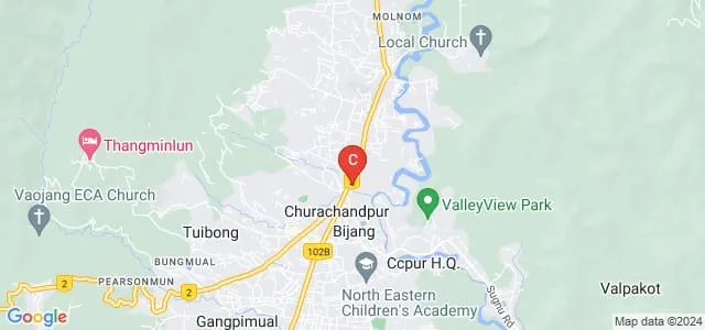 Bethany Christian Institute, Manipur Map