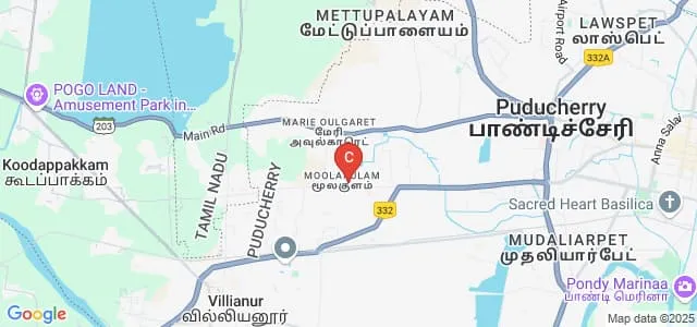 Christ College of Engineering and Technology, Puducherry Map
