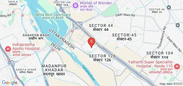 Amity Institute of Anthropology, Noida Map